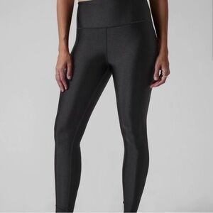 Athleta Black Elation Shine High-Waist Leggings